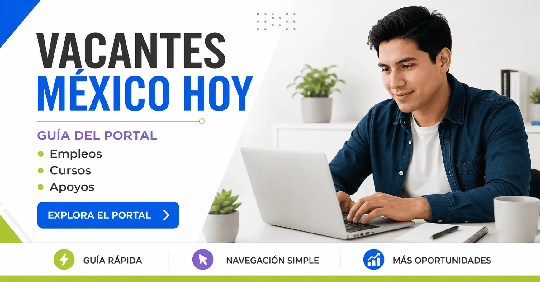 Vacantes México Hoy - guía para encontrar empleos, cursos y apoyos