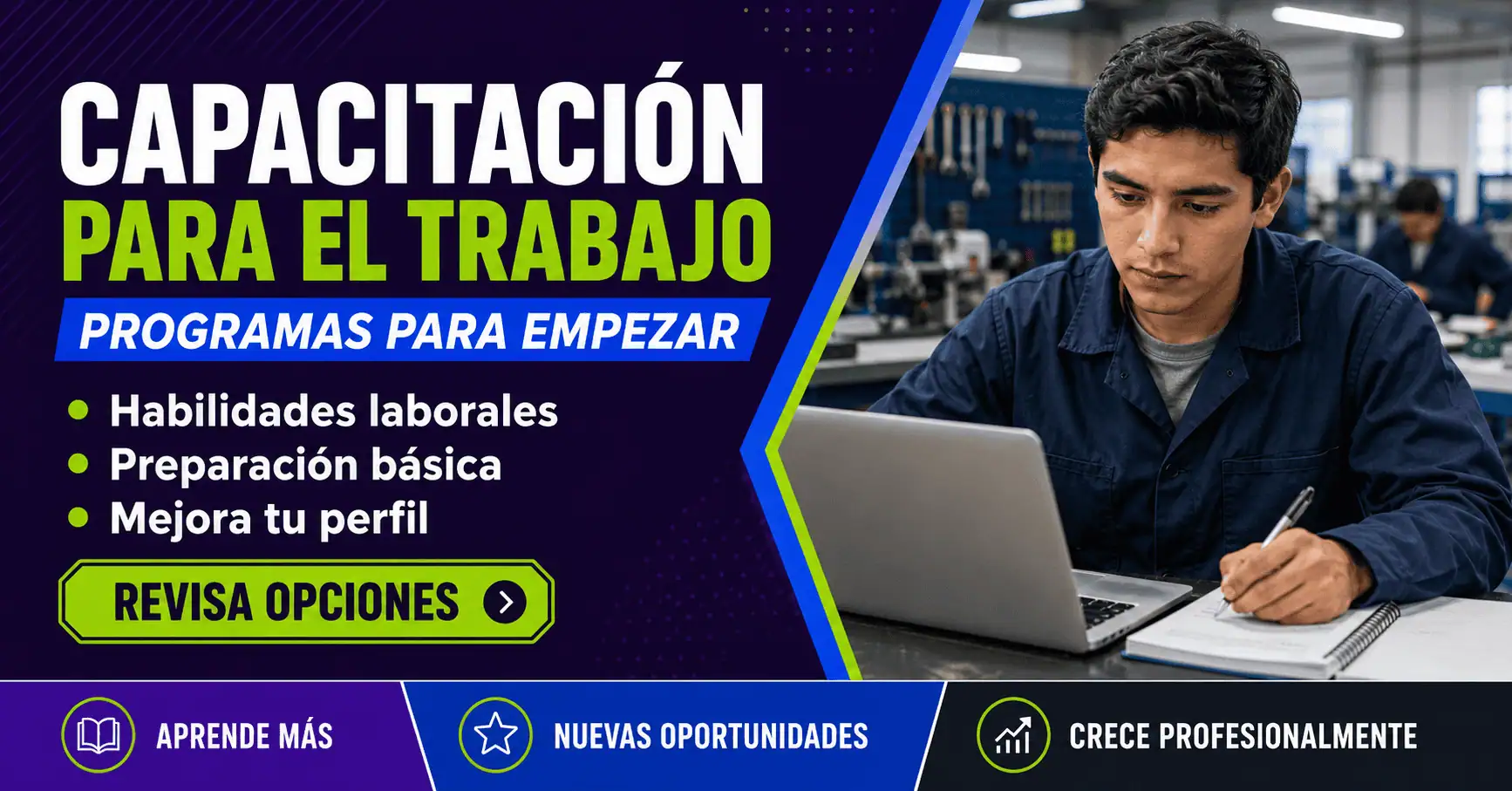 Capacitación para el trabajo en México: programas útiles para empezar