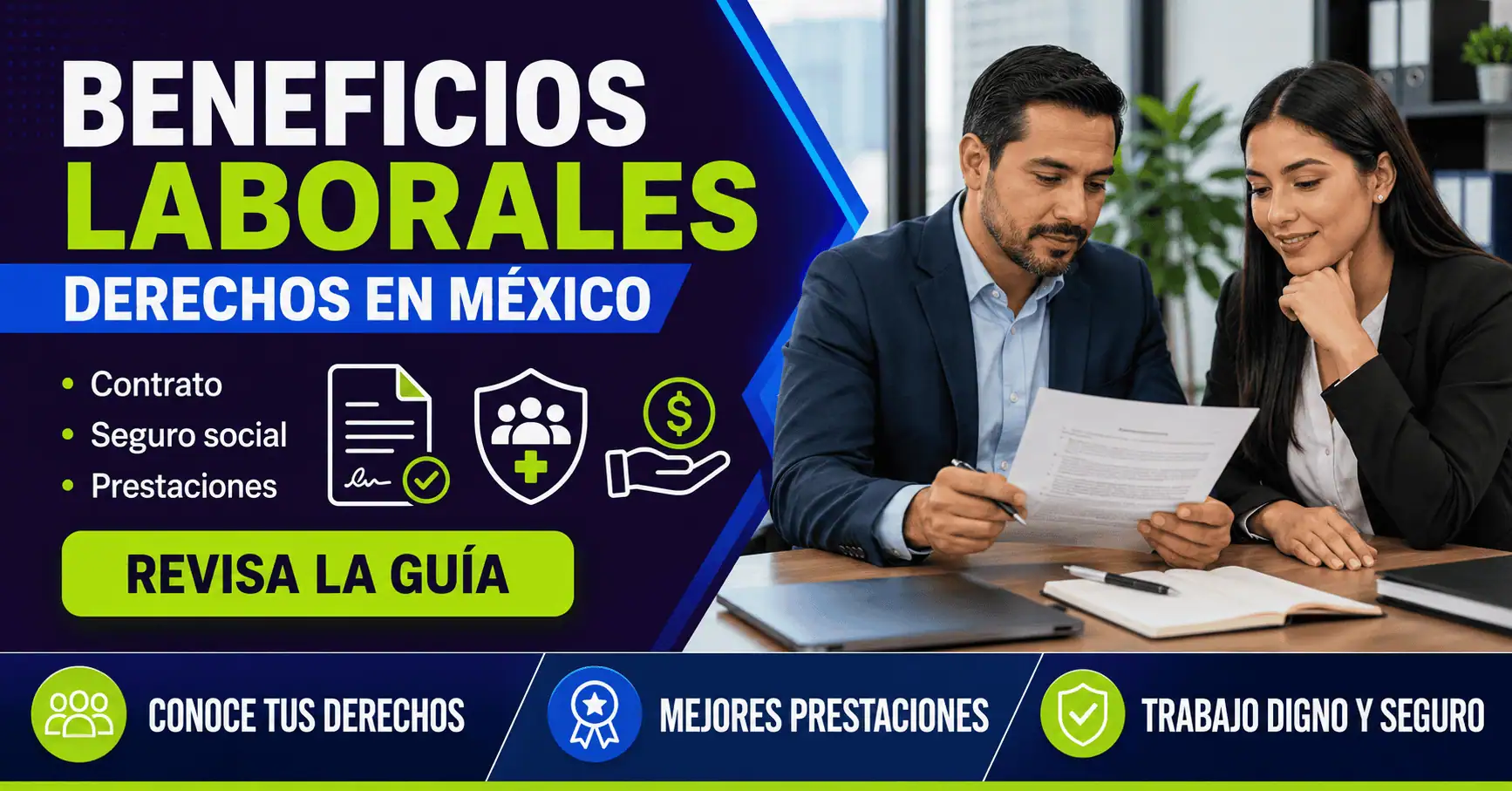 Beneficios laborales en México: prestaciones, contrato y derechos básicos