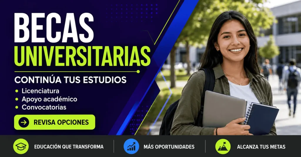 Becas universitarias en México: opciones para continuar estudiando